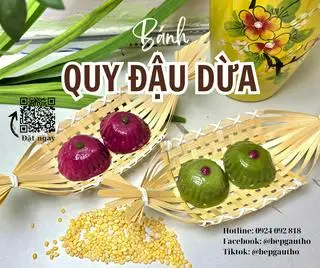 Hình ảnh Bánh quy đậu dừa - set 2 bánh