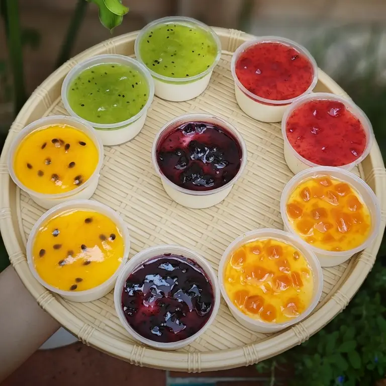Hình ảnh panna cotta (hũ nhỏ 40g)