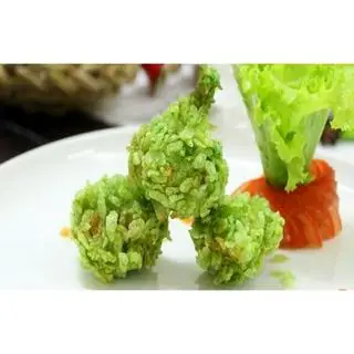 Hình ảnh Chả cá tẩm cốm xanh (4 viên)
