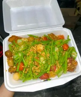 Hình ảnh mì xào thập cẩm phần nhỏ