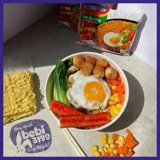 Hình ảnh Mì trộn trứng - 2 topping tự chọn - rau