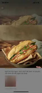 Hình ảnh Bánh Mì Pate Thập Cẩm 