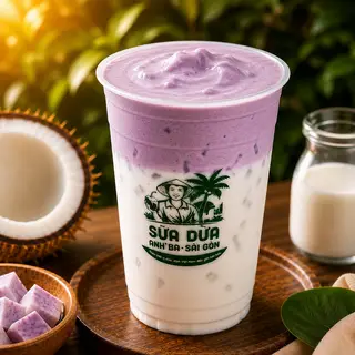 Hình ảnh Sữa Dừa Kem Khoai Môn