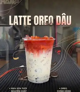 Hình ảnh Latte oreo dâu