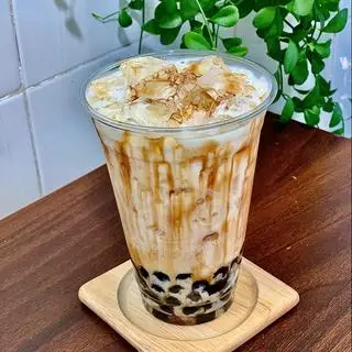 Hình ảnh Sữa tươi trân châu đường đen