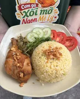 Hình ảnh Cơm đùi tỏi gà