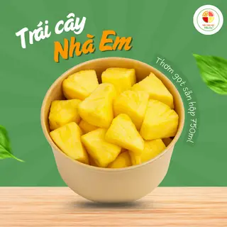 Hình ảnh Thơm cắt sẵn hộp 750ml