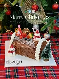 Hình ảnh Bánh kem Giáng sinh khúc cây Noel - Andu Cake