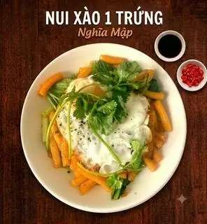 Hình ảnh Nui Xào 1 Trứng