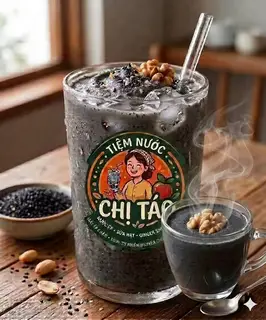 Hình ảnh Mè đen đậu phộng óc chó