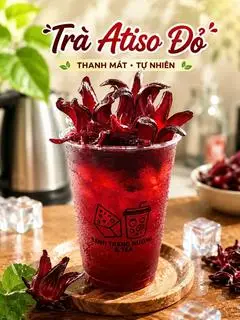 Hình ảnh Trà atiso đỏ - 700ml