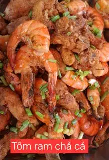 Hình ảnh Tôm ram chả cá