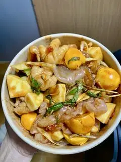 Hình ảnh Chân Gà Sốt Thái