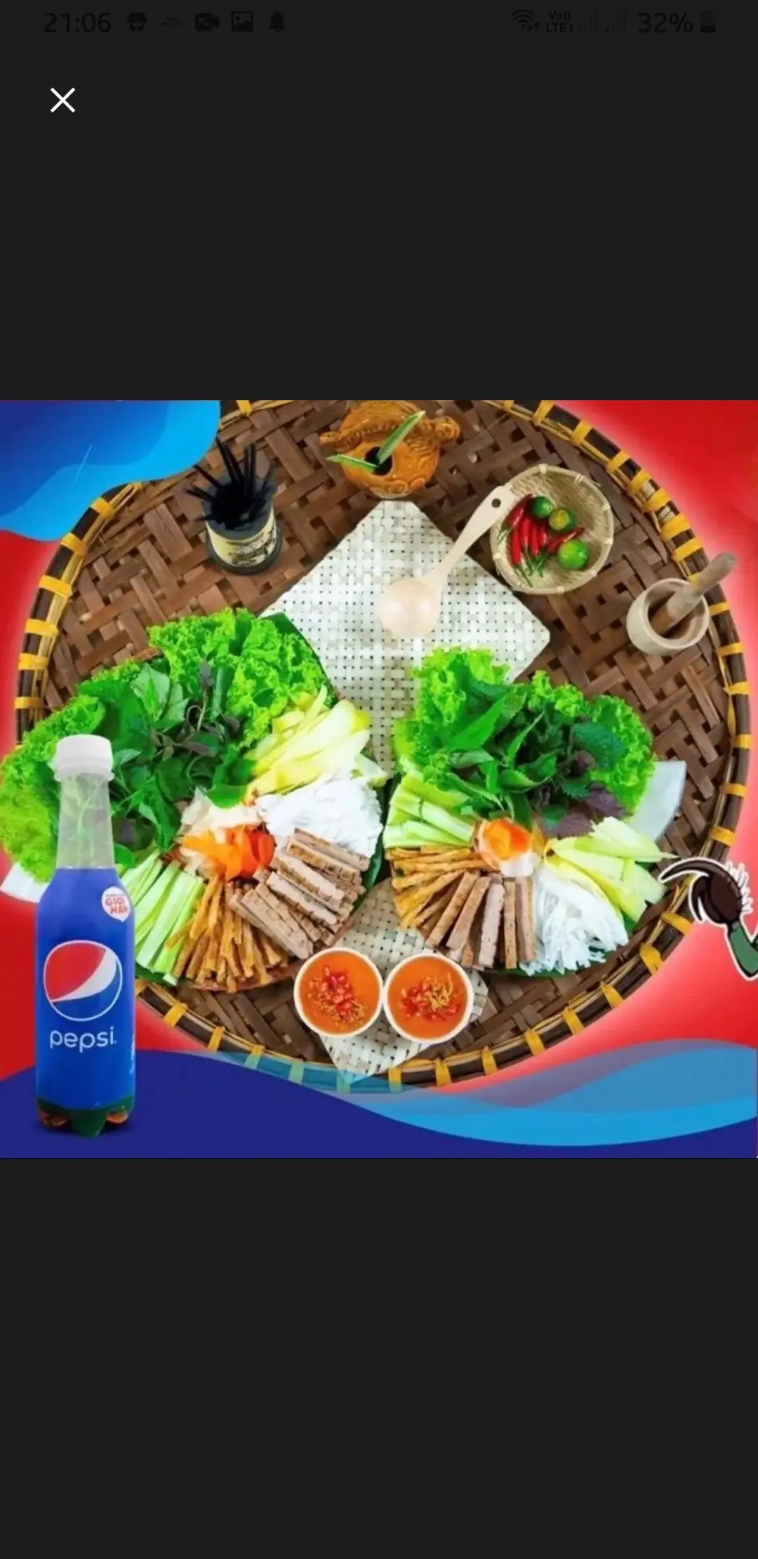 Hình ảnh Combo 4 người + 4 pepsi