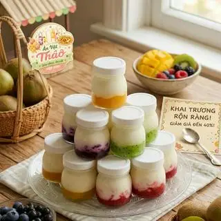 Hình ảnh Combo 10 hủ trái cây mix