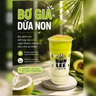 Hình ảnh Bơ già dừa non - 500ml