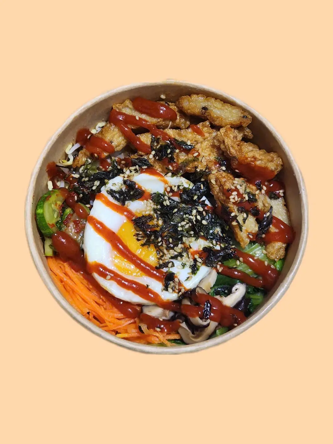 Hình ảnh Cơm Trộn Chả Cá