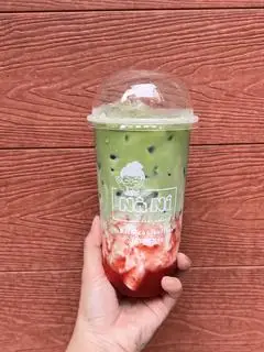 Hình ảnh Matcha Latte Dâu