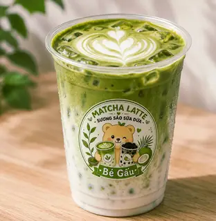 Hình ảnh Matcha Latte siêu ngon (Size L)