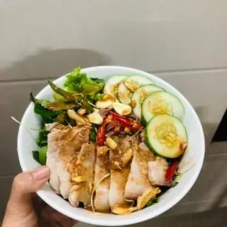 Hình ảnh bún mắm nêm thịt luộc