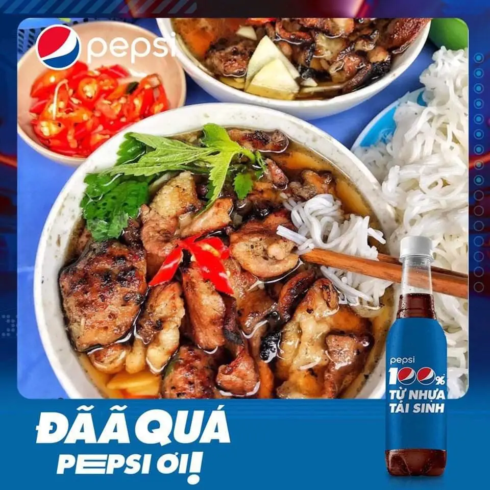 Hình ảnh Combo Bún Chả + Pepsi