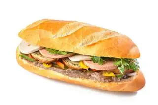 Hình ảnh Bánh mì truyền thống chay