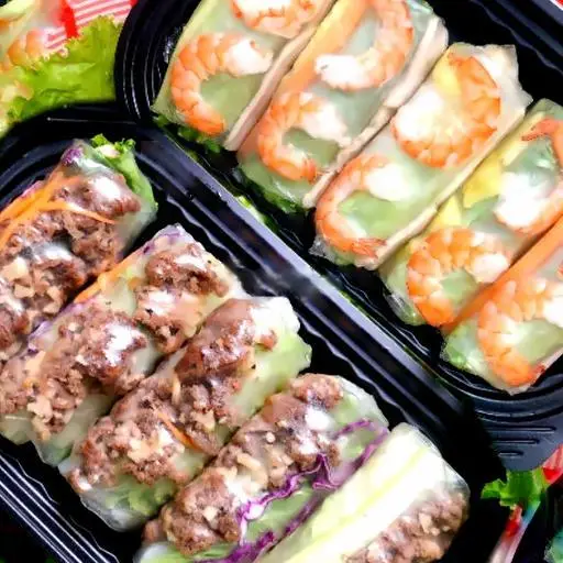 Hình ảnh Combo 5 Gỏi Tôm Thịt - 5 Bắp Hoa Bò