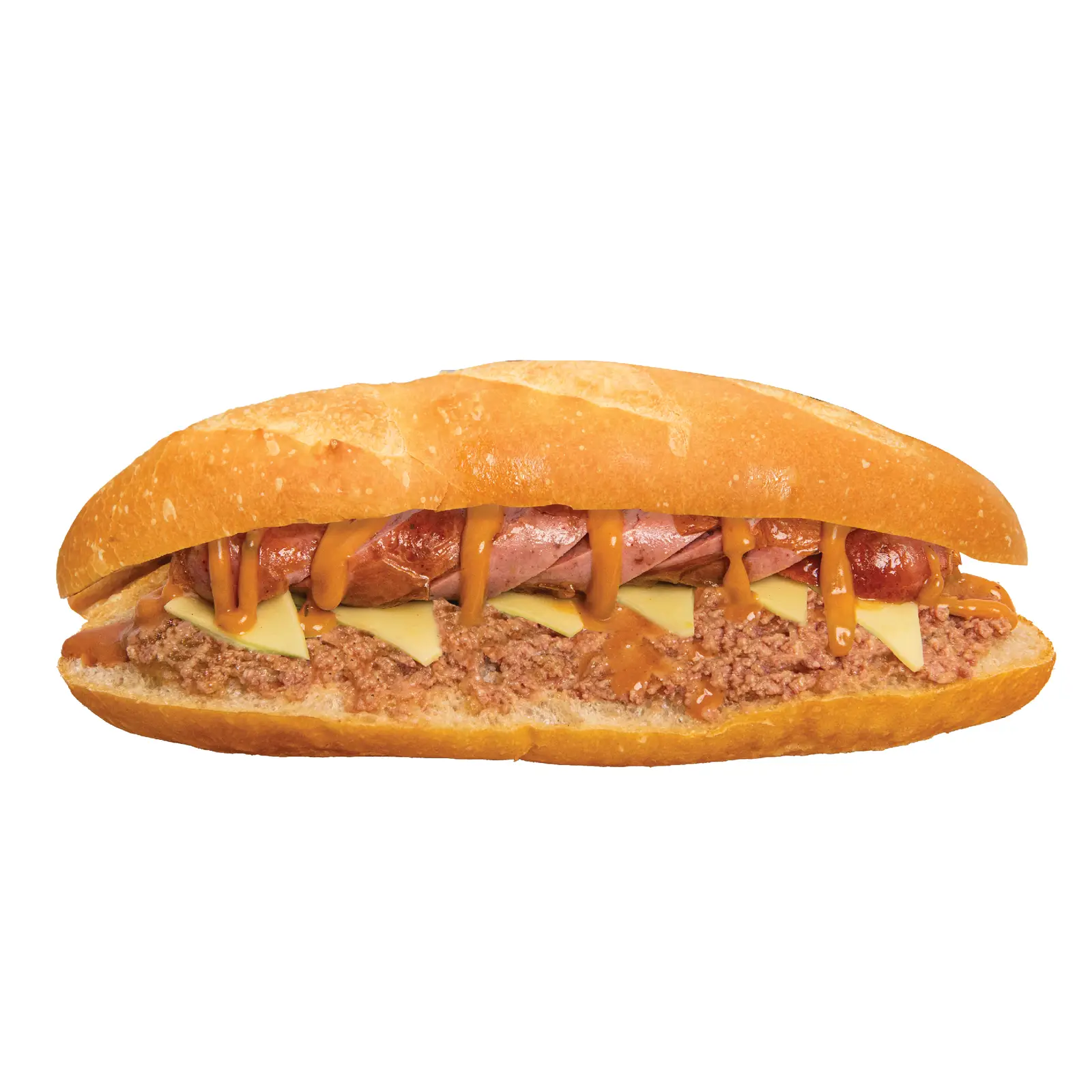 Hình ảnh Bánh mì xúc xích pho-mai