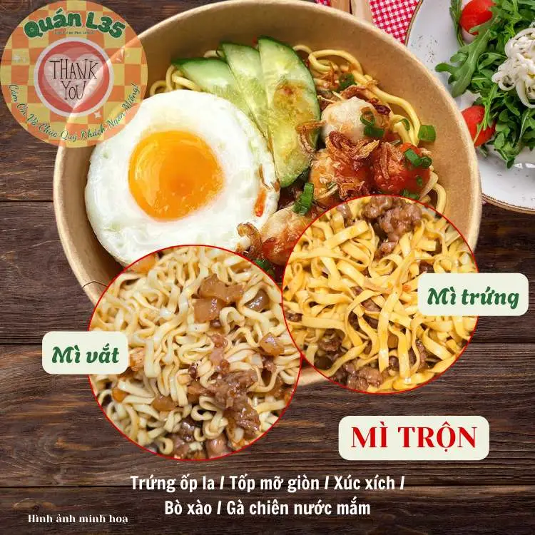 Hình ảnh Mì trộn đặc biệt