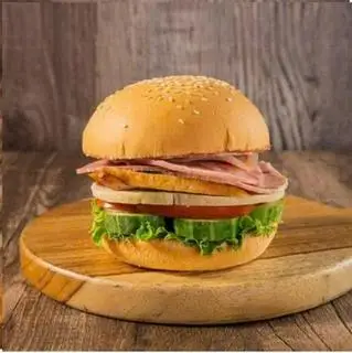 Hình ảnh Hamburger Nhân Bò