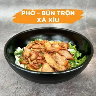 Hình ảnh Bún trộn thịt xá xíu