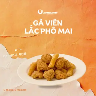 Hình ảnh Gà viên lắc phô mai
