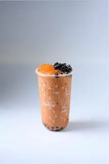 Hình ảnh Trà sữa Thái đỏ - 3 loại topping