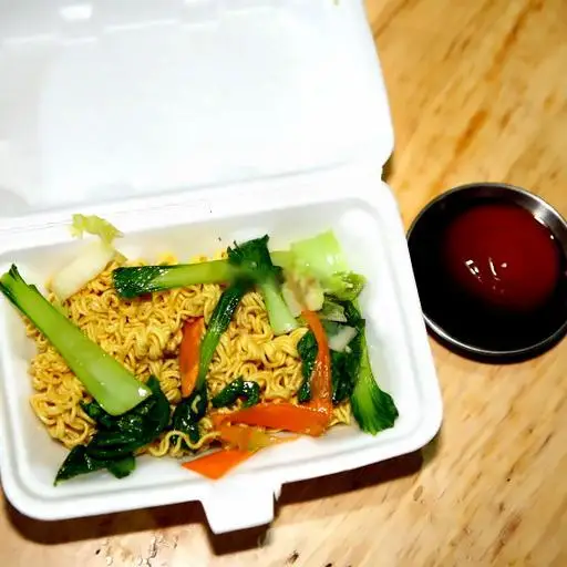Hình ảnh Mì Xào Rau Cải (1 Gói)
