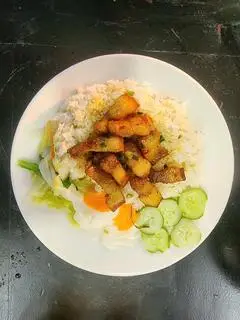 Hình ảnh Cơm tấm ba chỉ rim