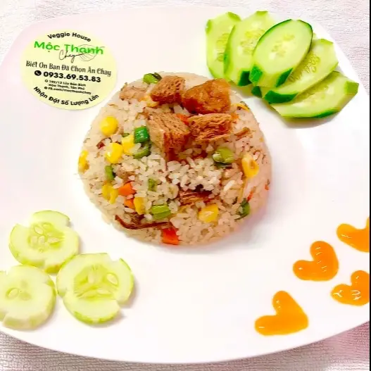 Hình ảnh Cơm Chiên Sườn Sốt Me Mộc Thanh Chay