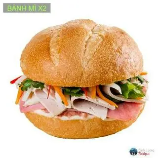 Hình ảnh HAMBUGER Thịt Chả