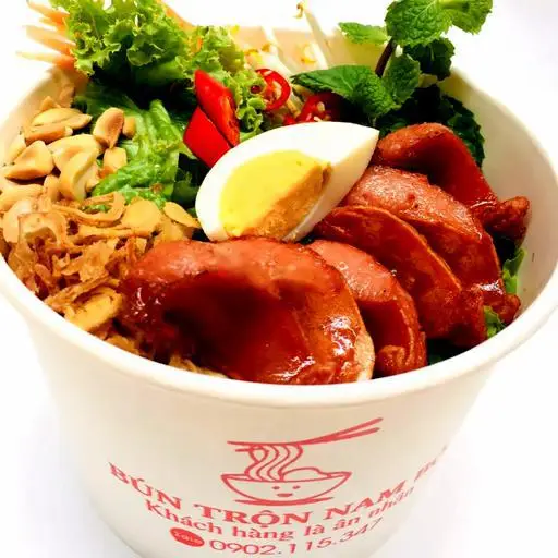 Hình ảnh Bún Trộn Xúc Xích
