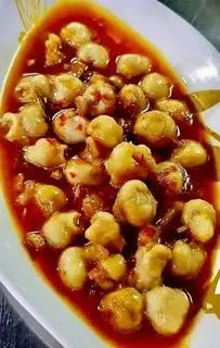 Hình ảnh Răng mực xào sa tế 