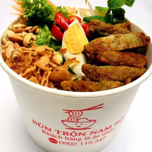 Hình ảnh Bún Trộn Chả Cá Biển