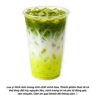 Hình ảnh Matcha Latte Dưa Lưới