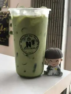 Hình ảnh Trà sữa thái xanh