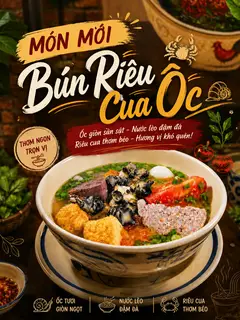 Hình ảnh Bún riêu cua ốc