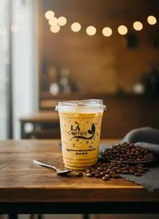 Hình ảnh Coffee Machiato muối hồng