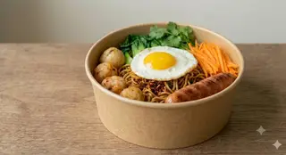 Hình ảnh Mì trộn indomie thập cẩm