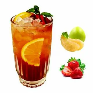 Hình ảnh Trà xanh cam dâu bưởi