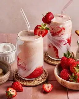 Hình ảnh Latte Dâu