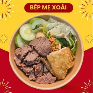Hình ảnh Mỳ trộn Má đùi gà + bò xào