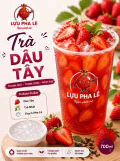 Hình ảnh Trà Dâu Tây