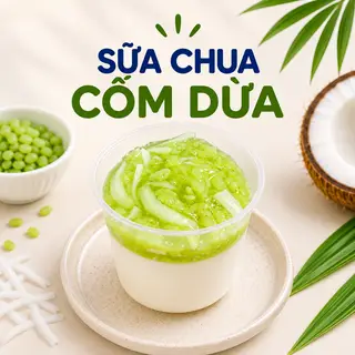 Hình ảnh SỮA CHUA CỐM DỪA